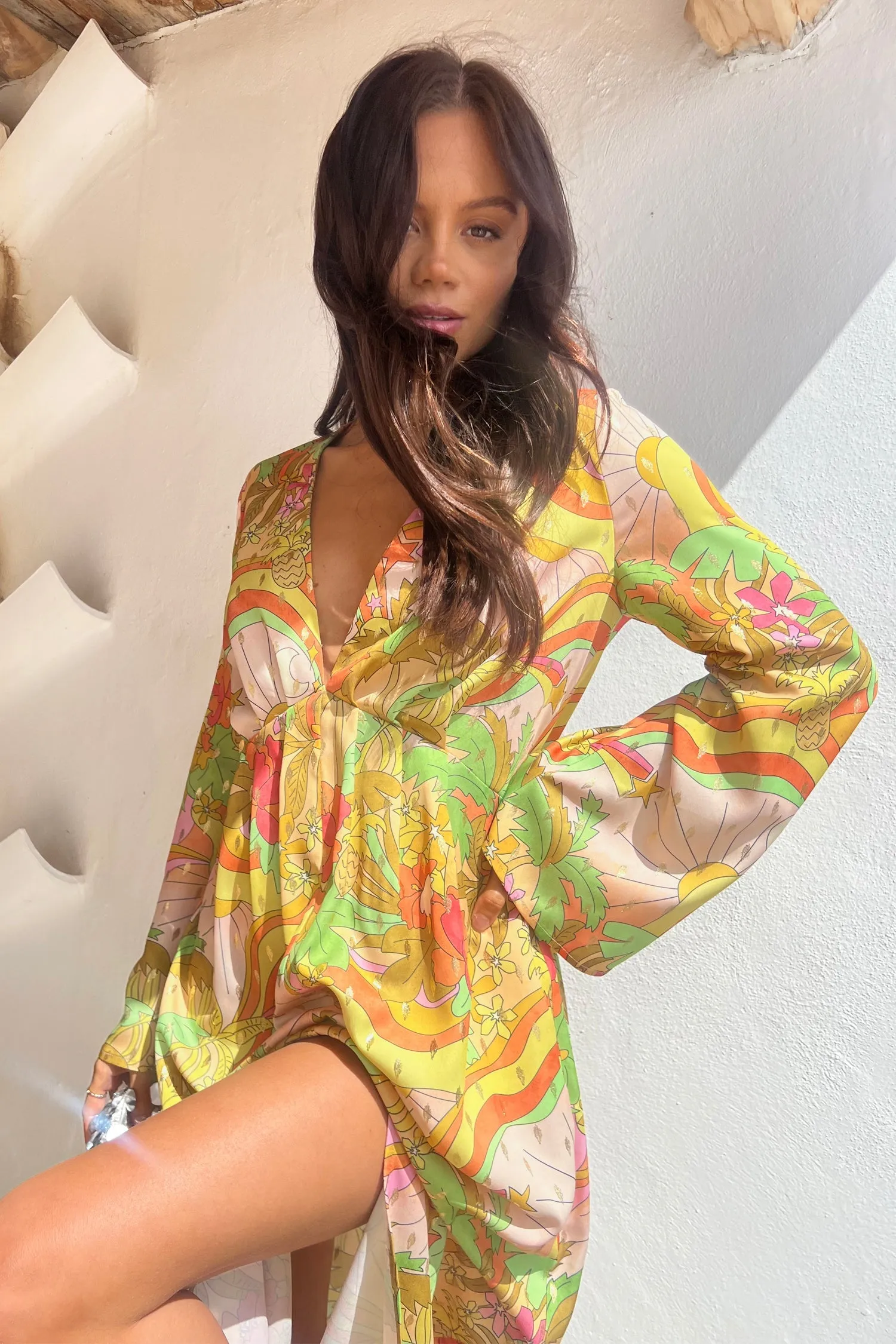 Sunset Tropics Angie Dress