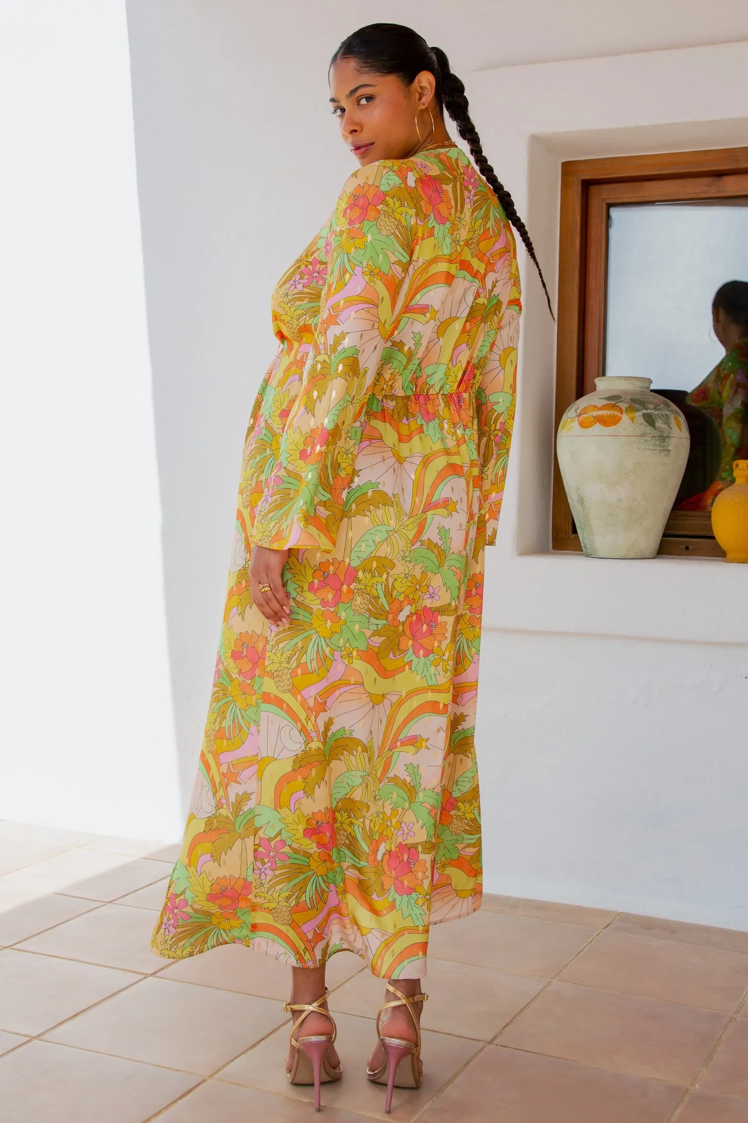 Sunset Tropics Angie Dress