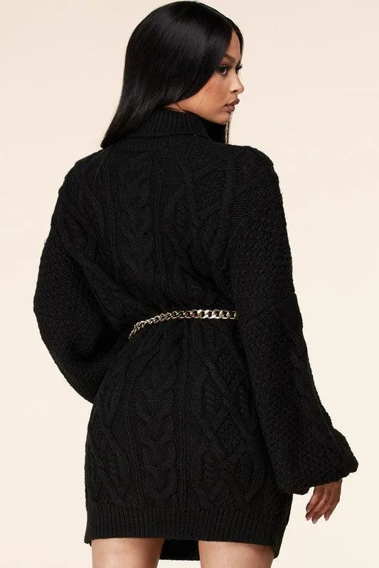 Sweater dress