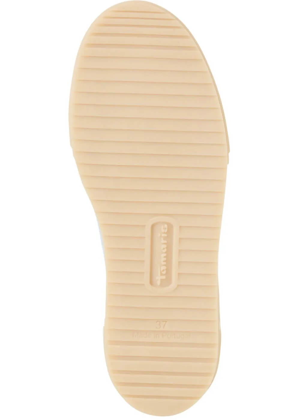 Tamaris Brenna Leren 70's Sneakers Light Blue