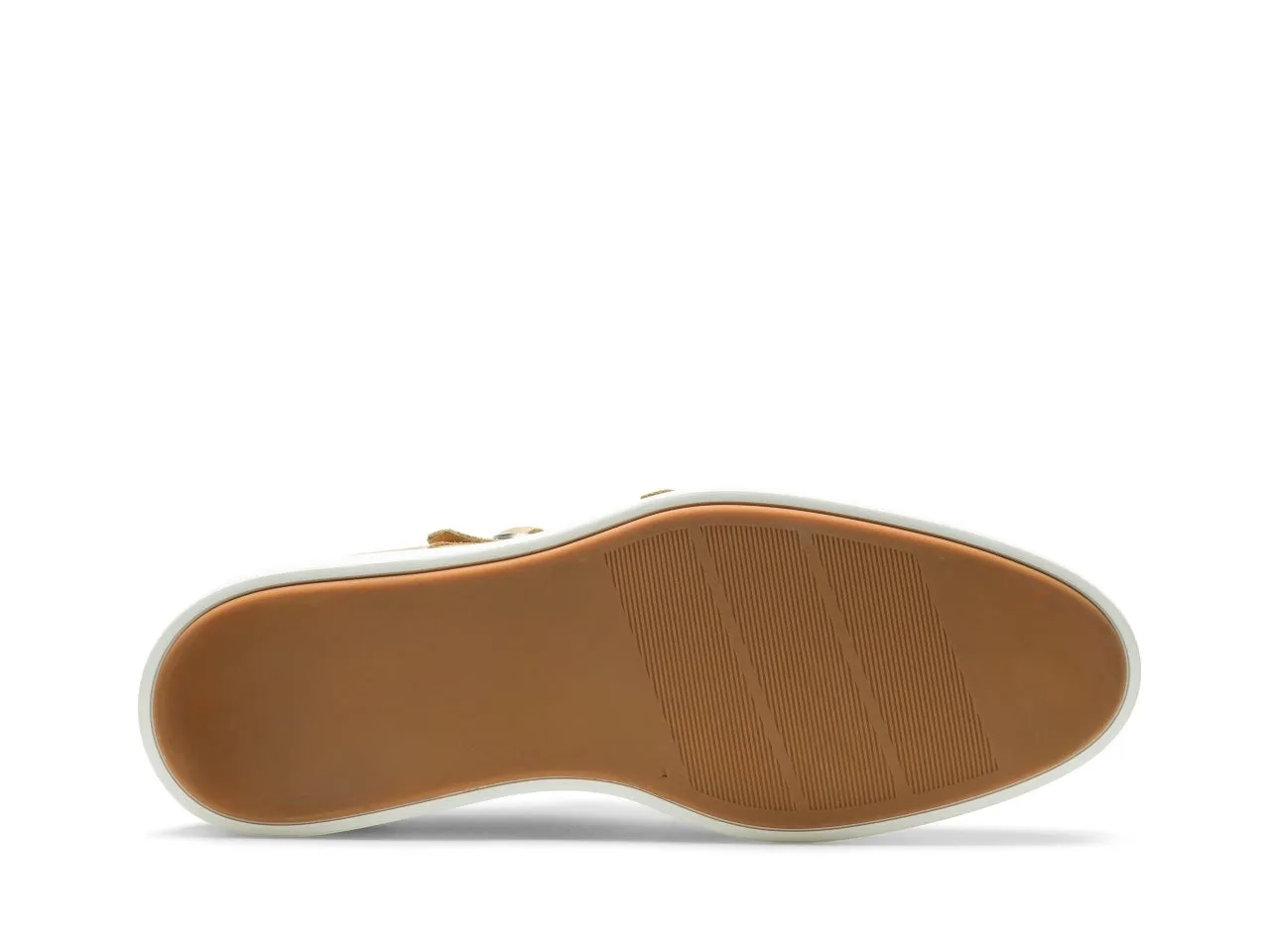 Tan Italian Suede Leather Double Monkstrap Shoes With Sneakers Sole  - Leather Shoes