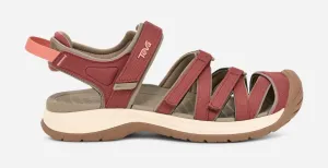 Teva Women's Tirra Sport Ct in Mahogany, Birch, Drizzle & Black