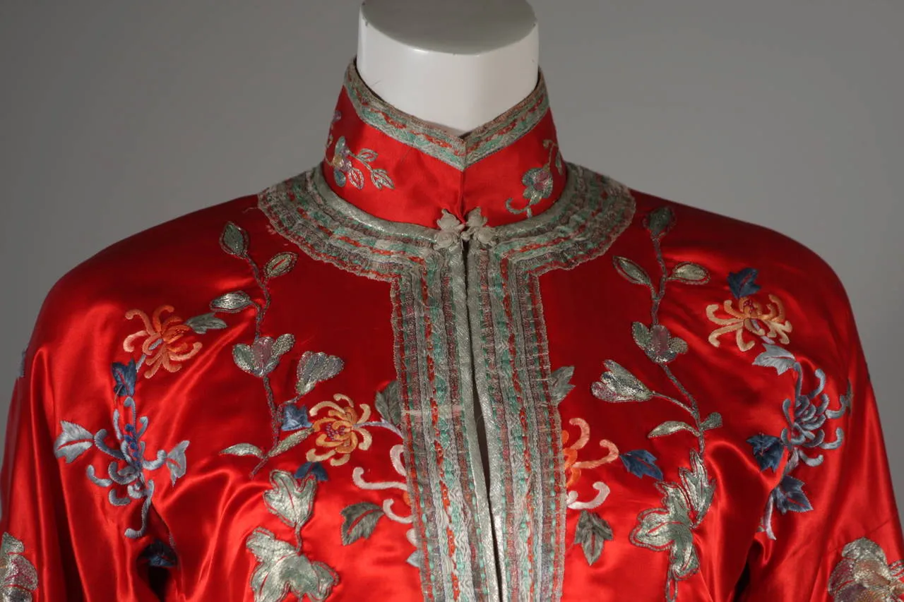 THE KING & I Yul Brynner 'First Wife' Silk Embroidered 5 Piece Ensemble