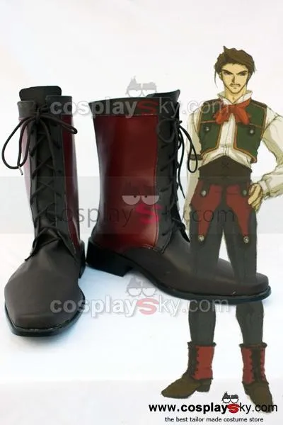 The Legend of Heroes VI Cassius Bright Cosplay Boots Shoes