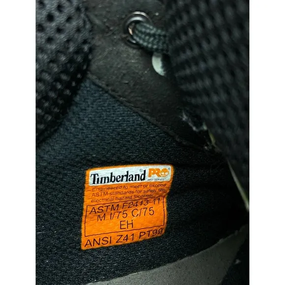 Timberland PRO Mens Titan Oxford Alloy Safety Toe Black Size 10W