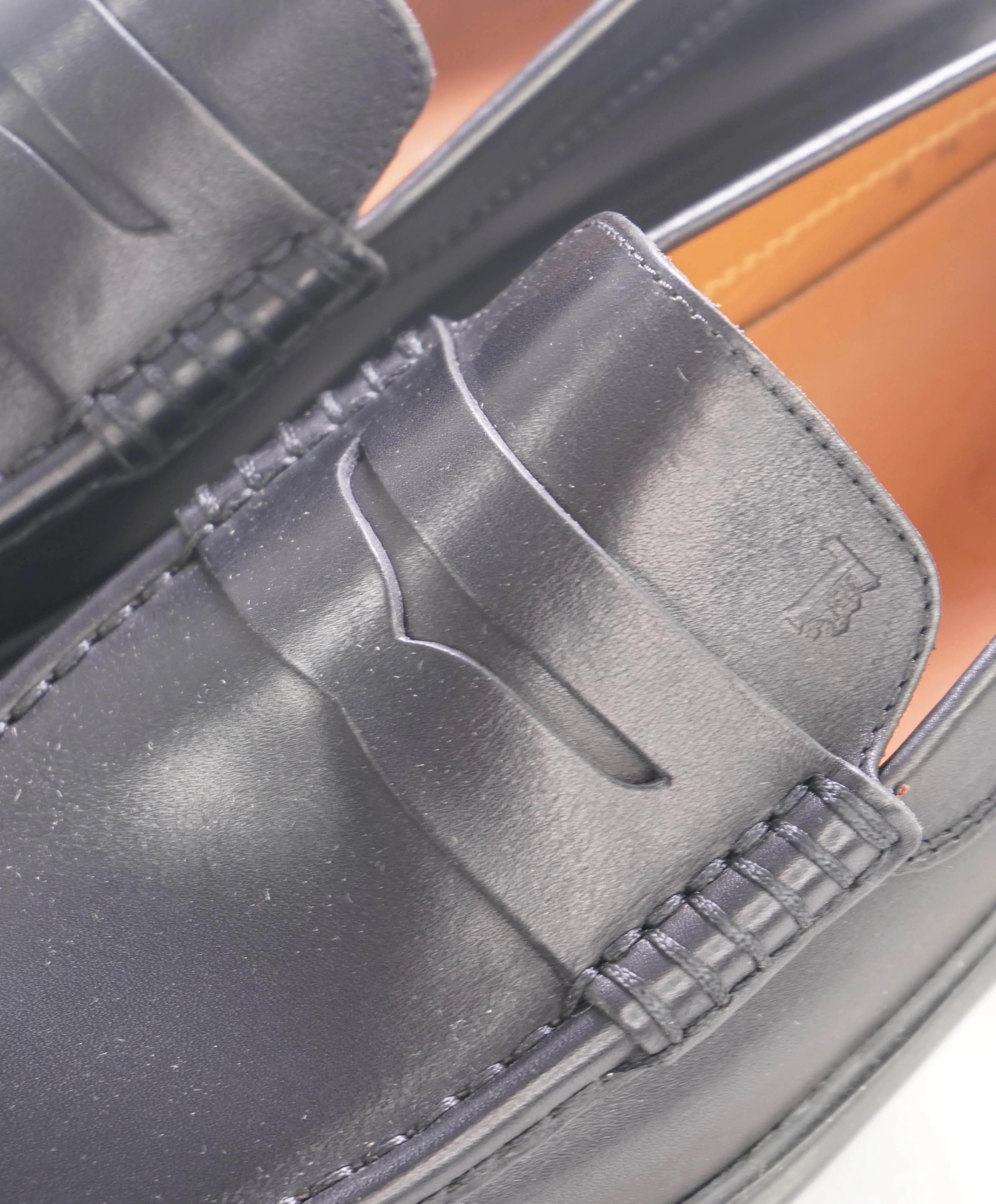 TOD’S - Black Leather Penny Loafers “Boston TURIN” - 10US (9.5T)
