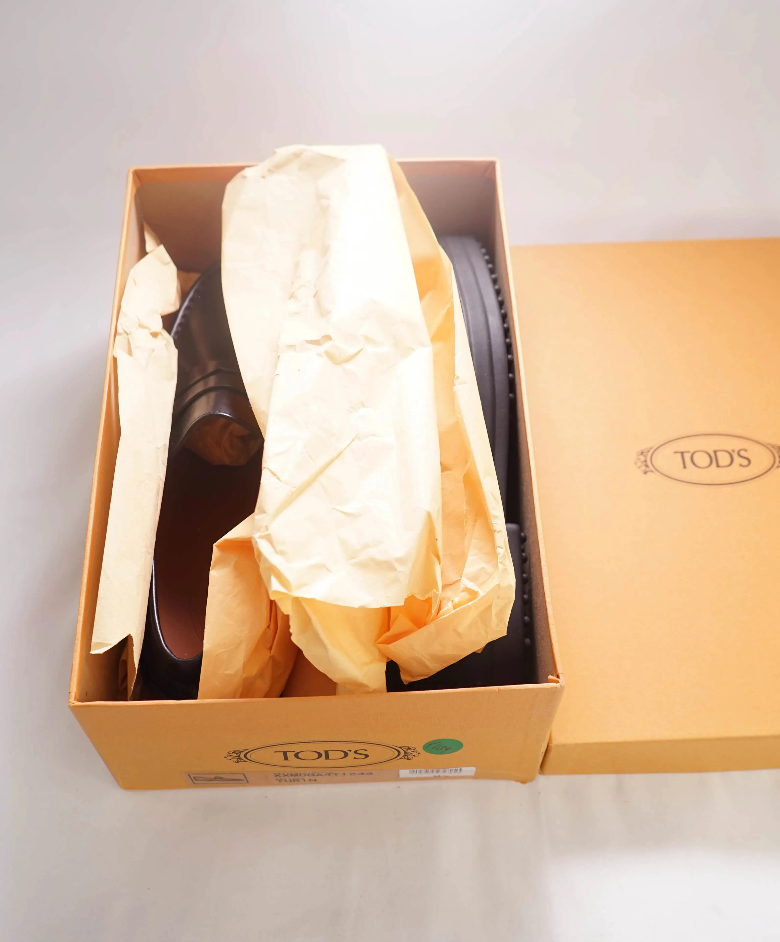 TOD’S - Black Leather Penny Loafers “Boston TURIN” - 10US (9.5T)