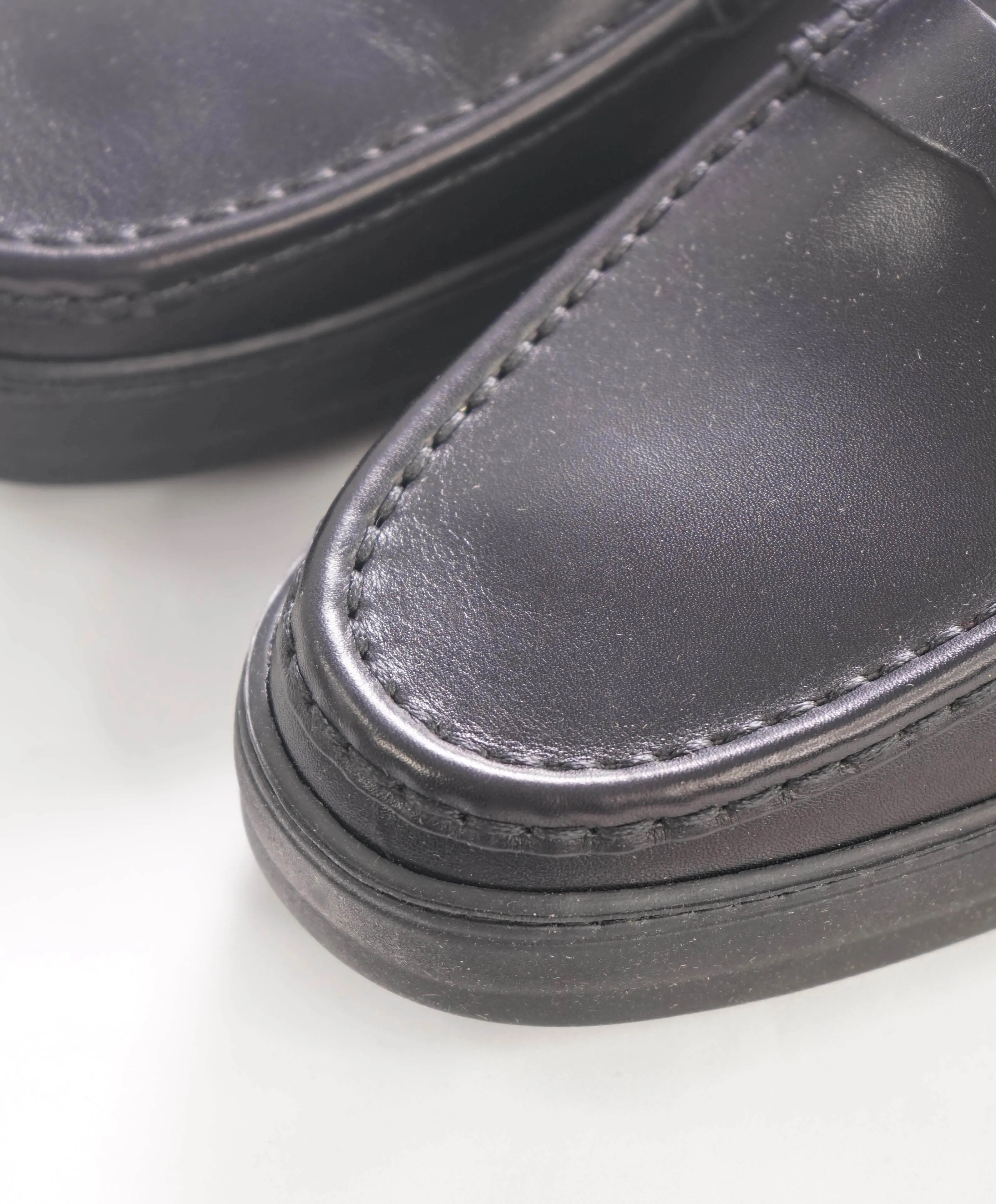 TOD’S - Black Leather Penny Loafers “Boston TURIN” - 10US (9.5T)