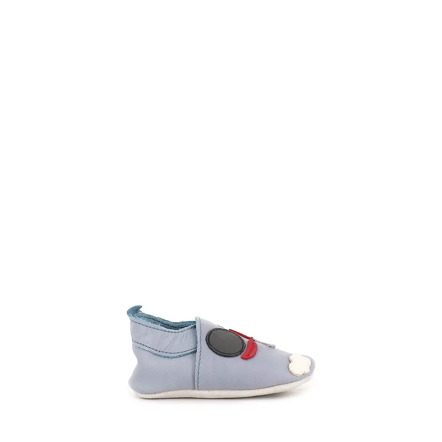 TRACKS SOFT SOLE - SLATE LEATHER