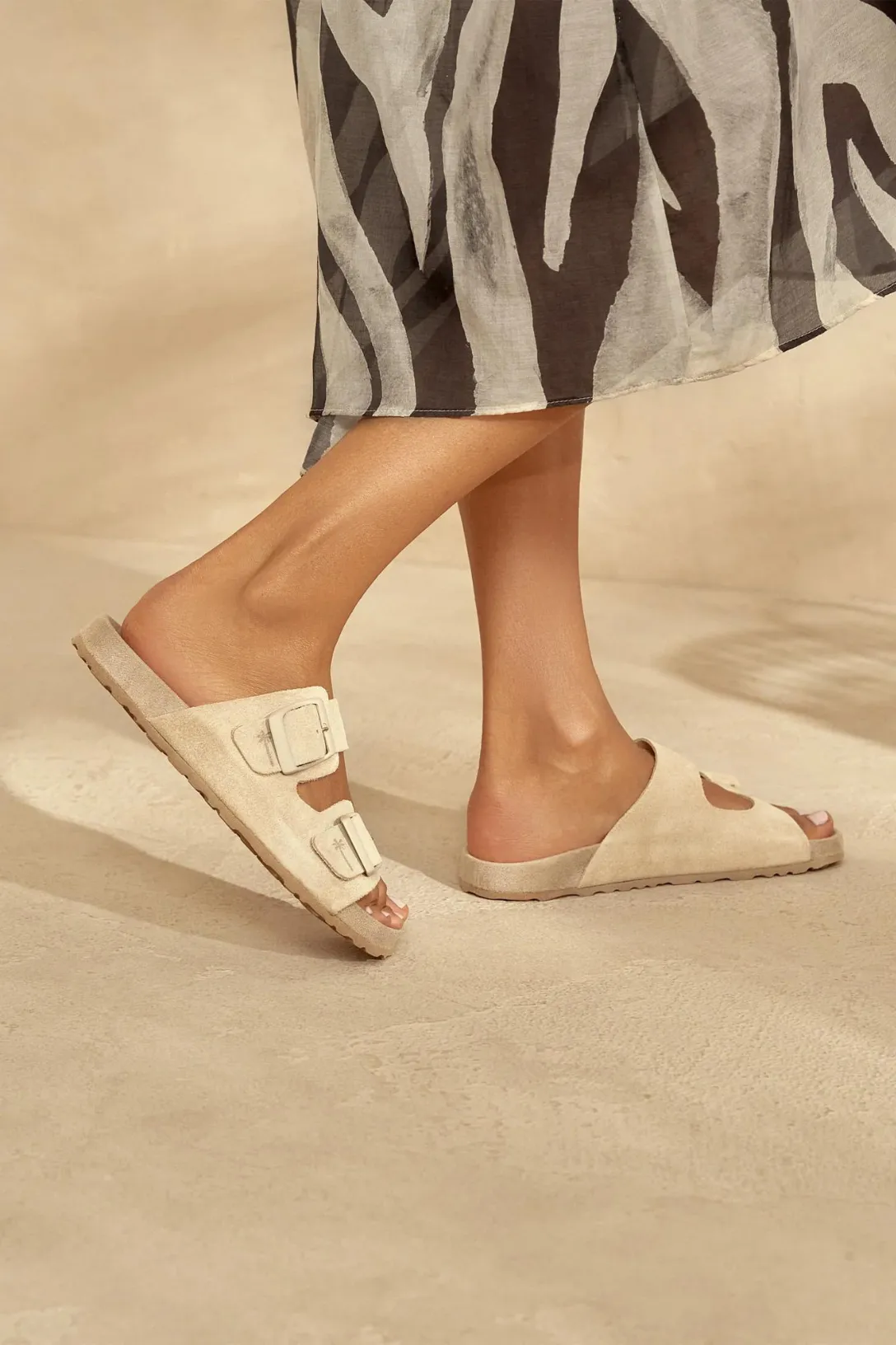 Traveler Nordic Sandals | Champagne Beige