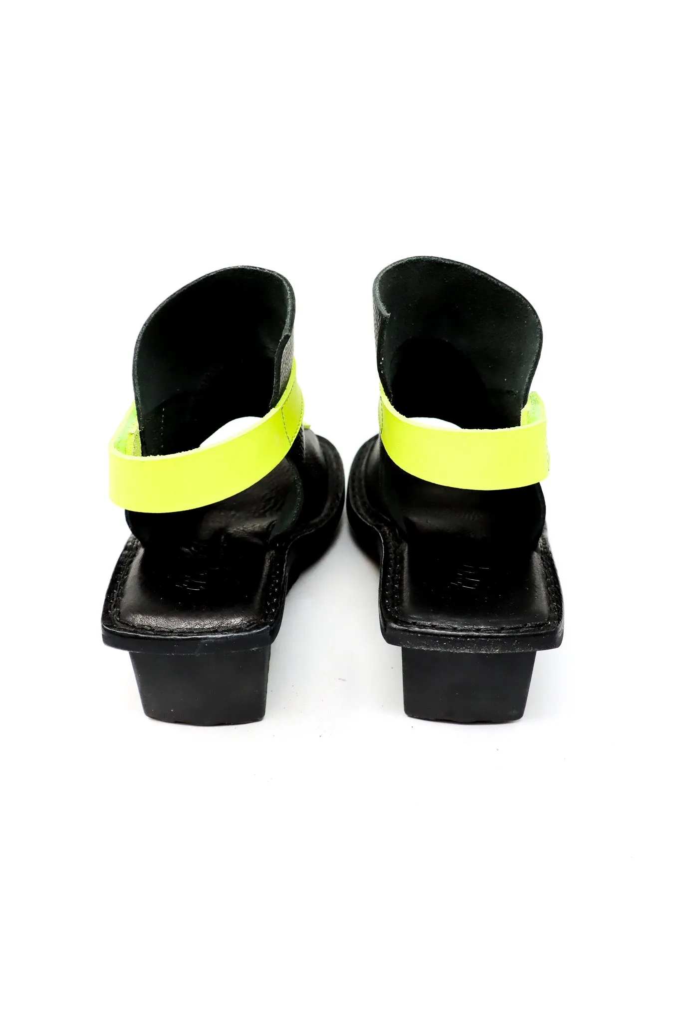 Trippen Patch Black Sandals