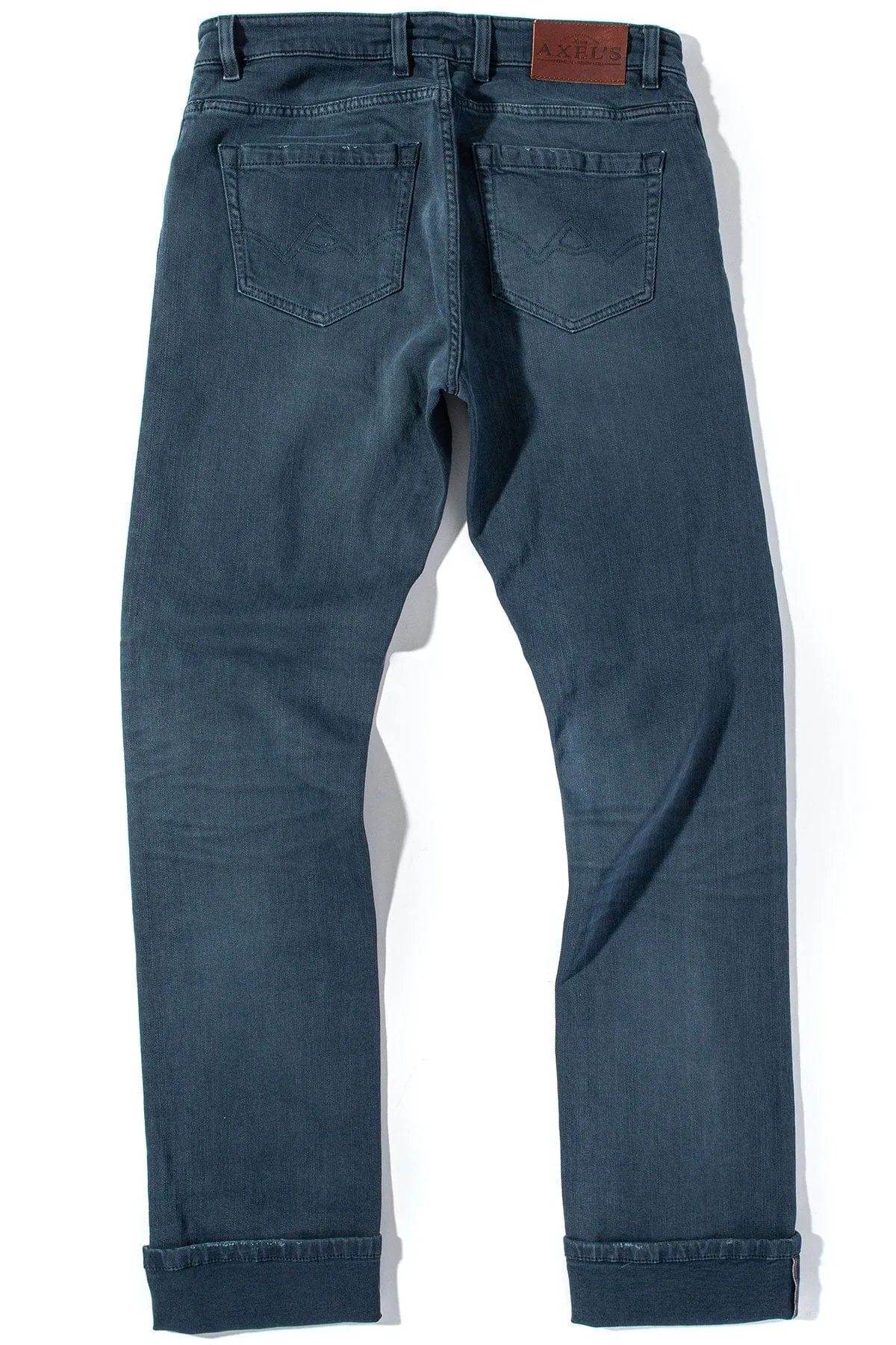 Tucson Selvedge Denim In Blu Oxford
