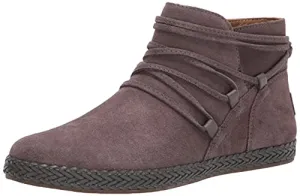 UGG Women's Rianne Fashion Boot, Thunder Cloud Suede, 8
