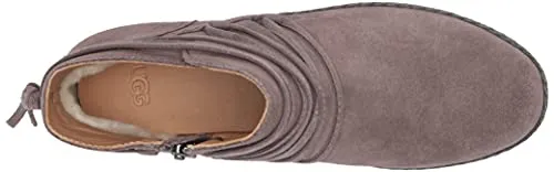 UGG Women's Rianne Fashion Boot, Thunder Cloud Suede, 8
