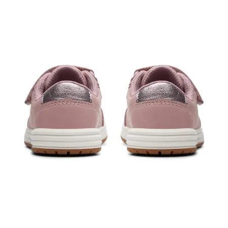UK 5.5 Dusty Pink Urban Solo Velcro Strap Trainer