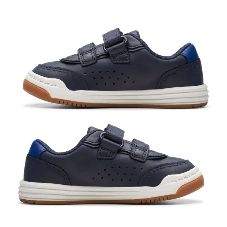 UK 6 Navy Urban Solo Velcro Strap Trainer