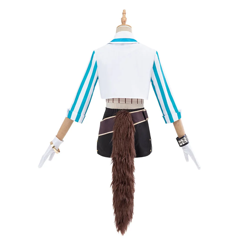 Umamusume: Pretty Derby Mejiro Ryan Cosplay Costume C00636