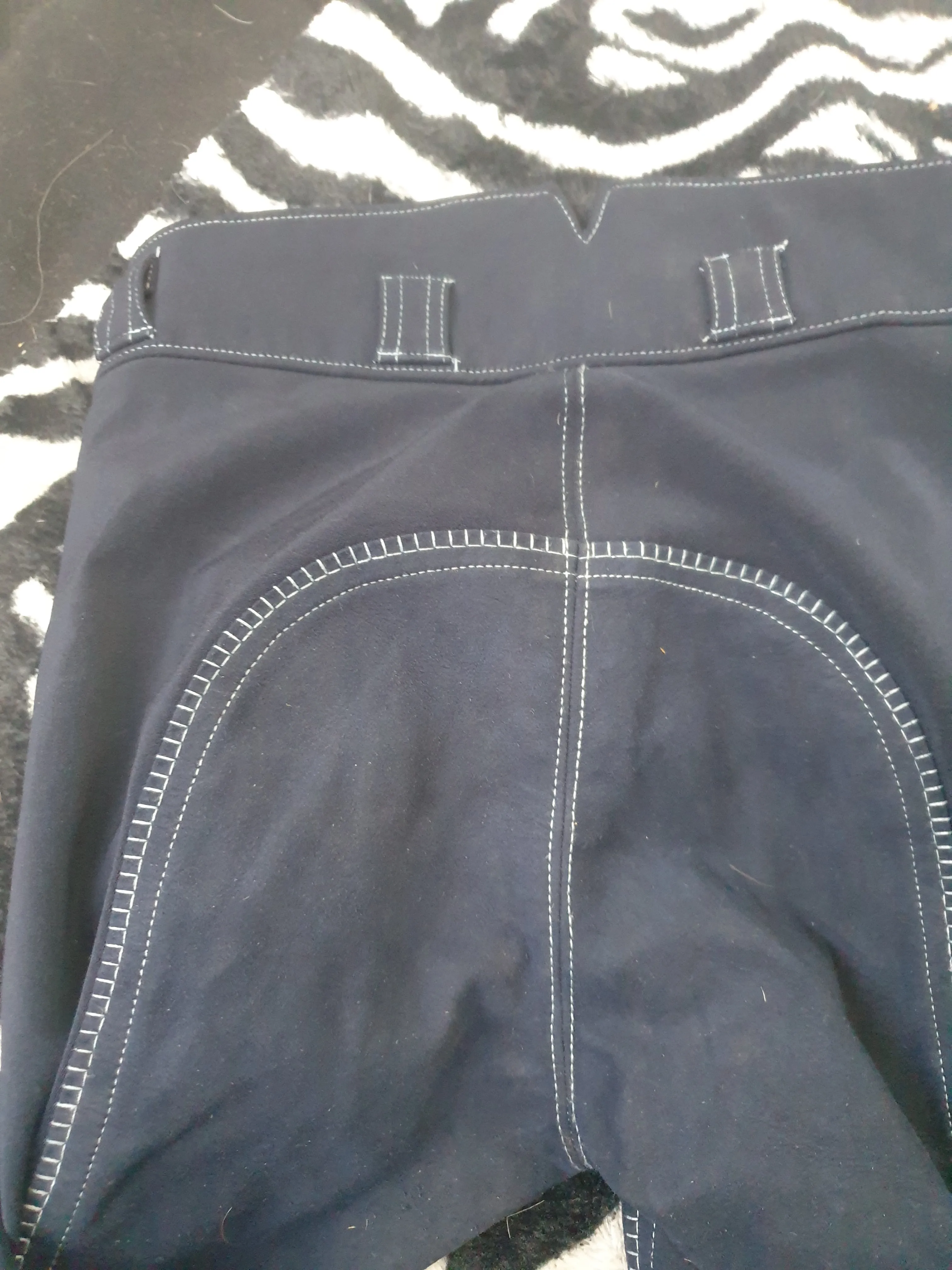Used size 8 Derby House blue jodhpurs FREE POSTAGE☆
