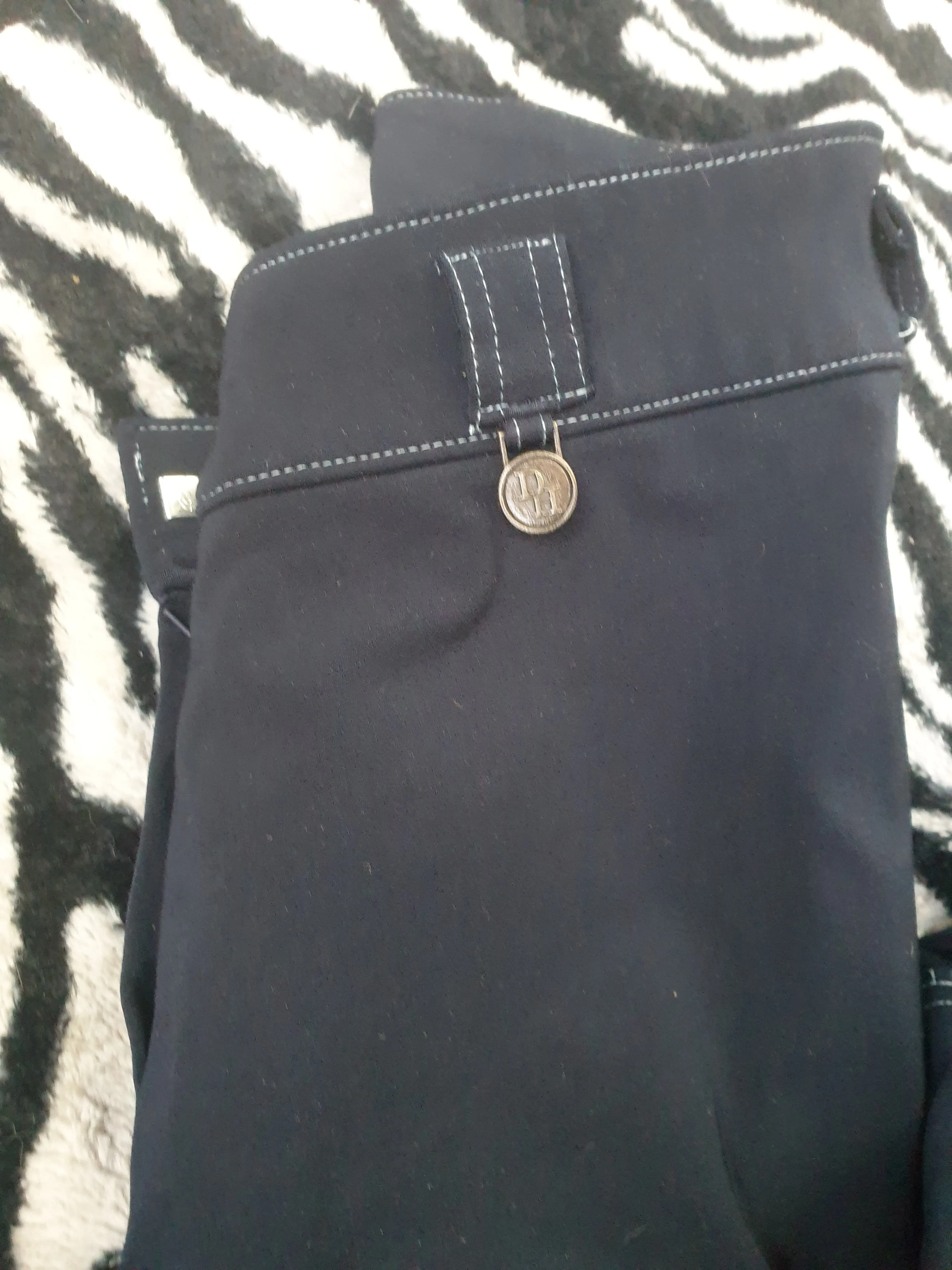 Used size 8 Derby House blue jodhpurs FREE POSTAGE☆