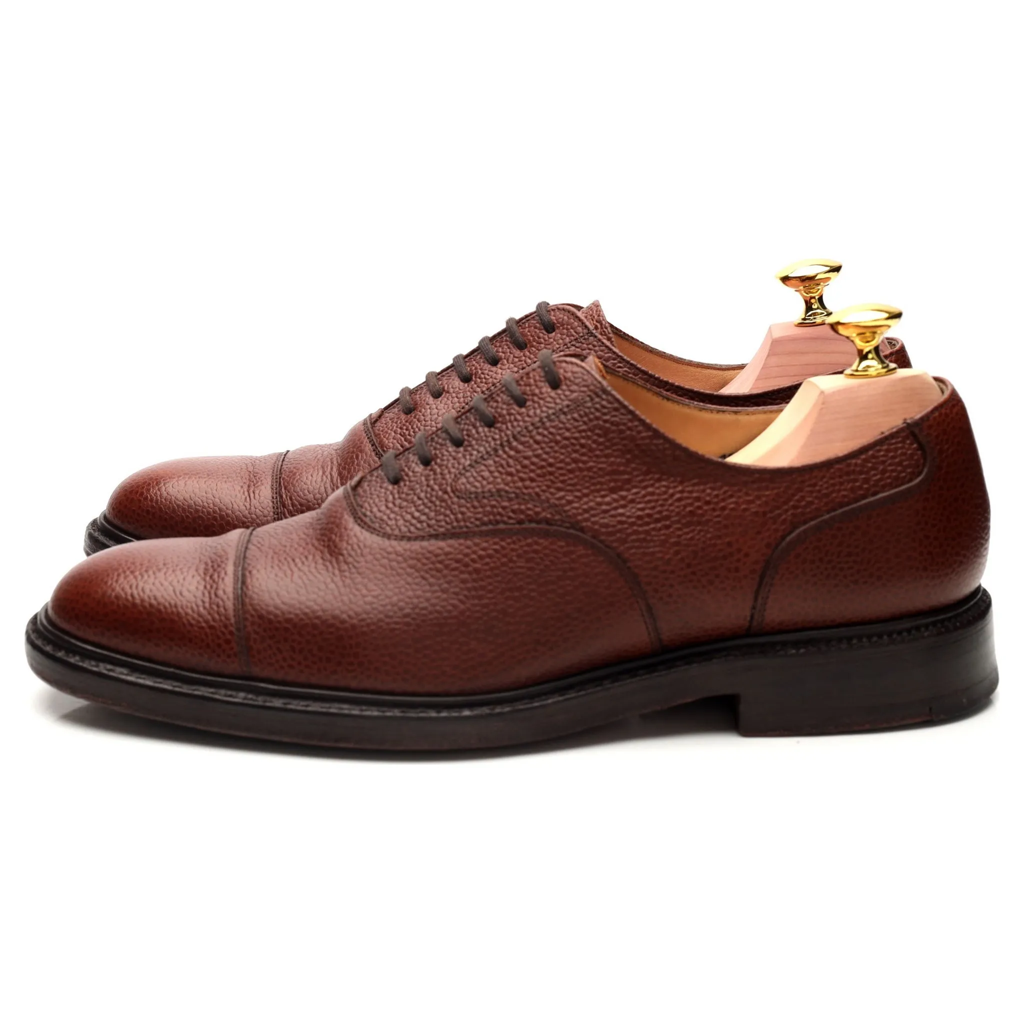 'Vale' Brown Leather Oxford UK 7.5 F