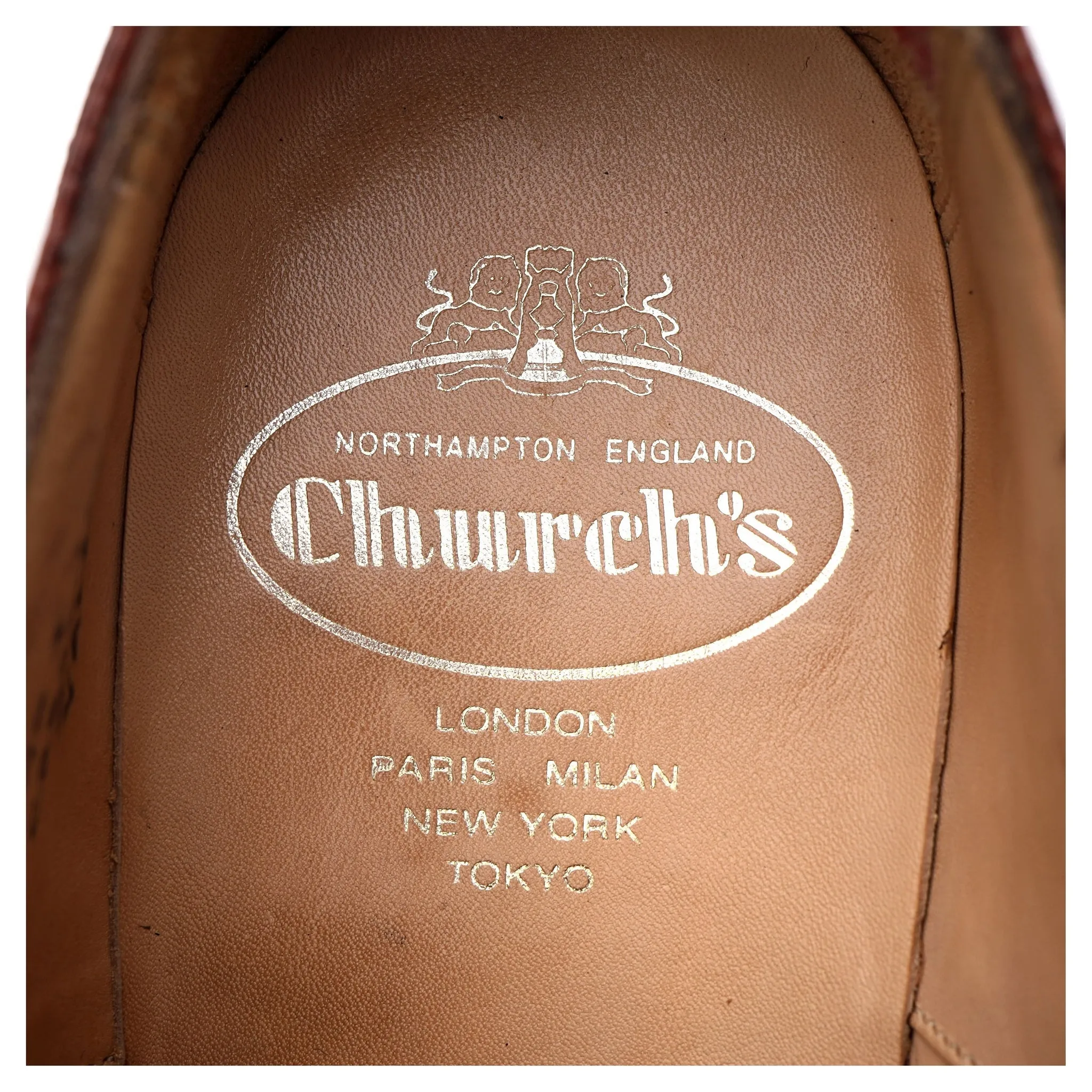 'Vale' Brown Leather Oxford UK 7.5 F