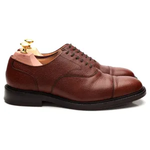 'Vale' Brown Leather Oxford UK 7.5 F