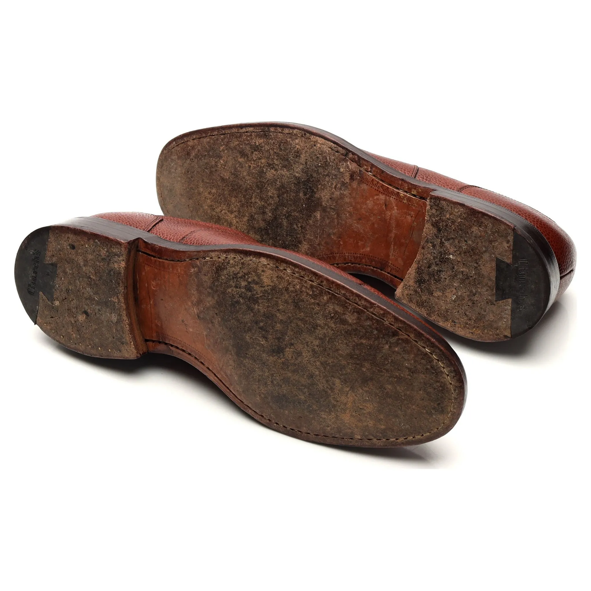 'Vale' Brown Leather Oxford UK 7.5 F