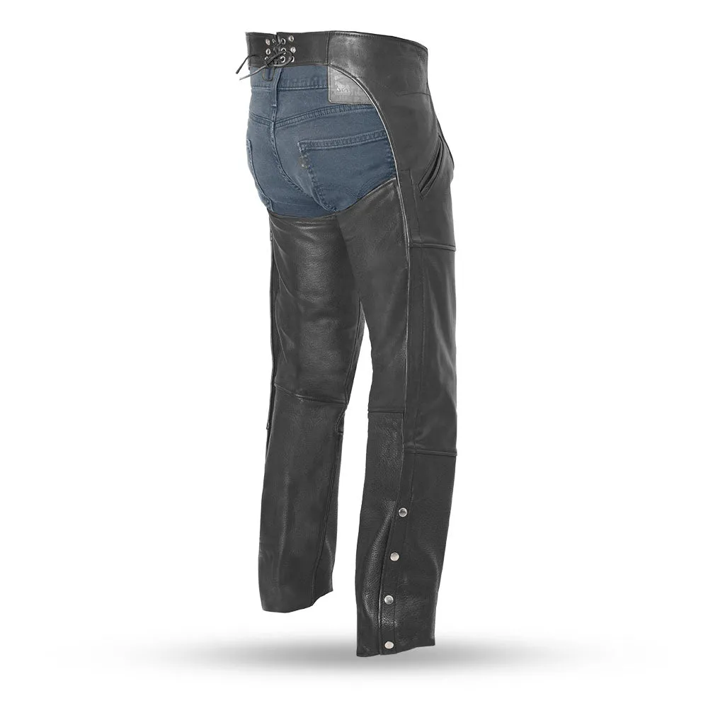 VALIANT Motorcycle Leather Chaps
