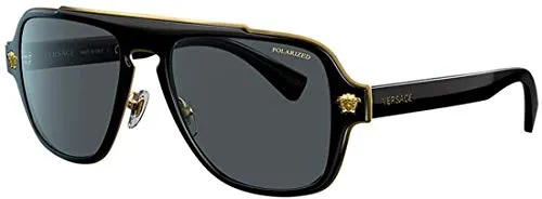 Versace VE2199 Black/Polarized Grey One Size