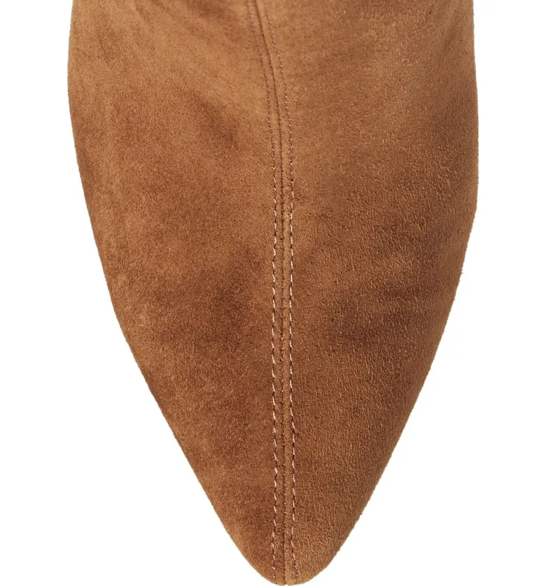 VINCE CAMUTO Sarelia Boot In Pumpernickel Suede, Sz 6 Women's! Retails $180US 
