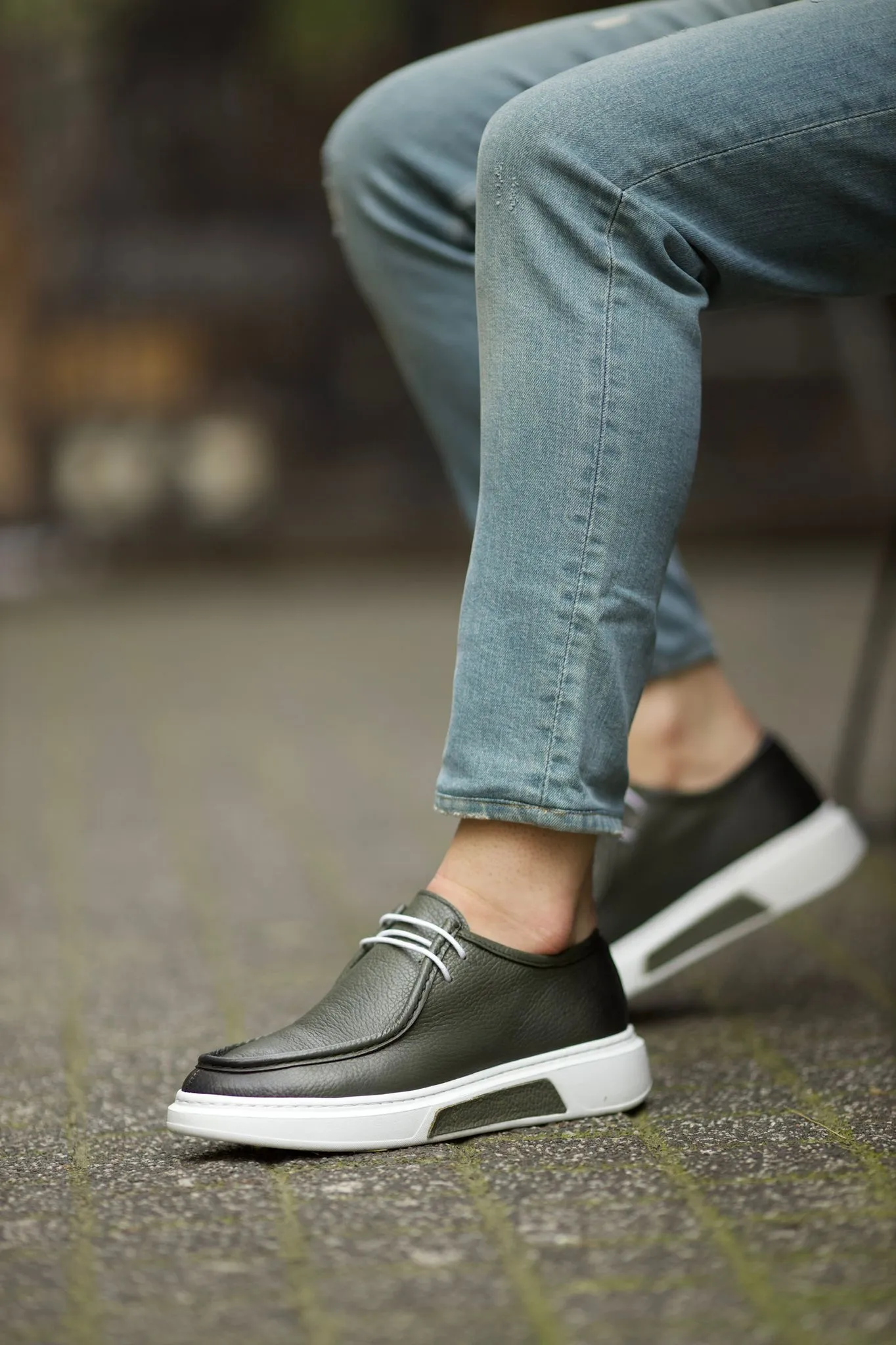 Vince Eva Pool Sole Green Shoes - Elegant Leather Footwear for All Occasions