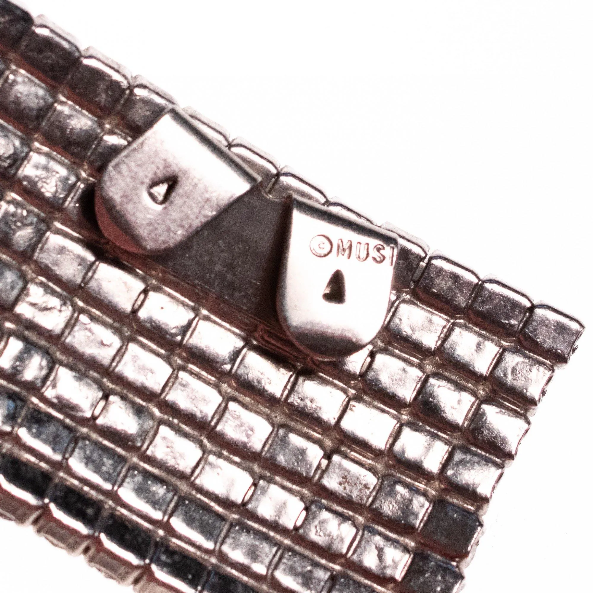 Vintage Art Deco Shoe Clips with Rhodium Plating