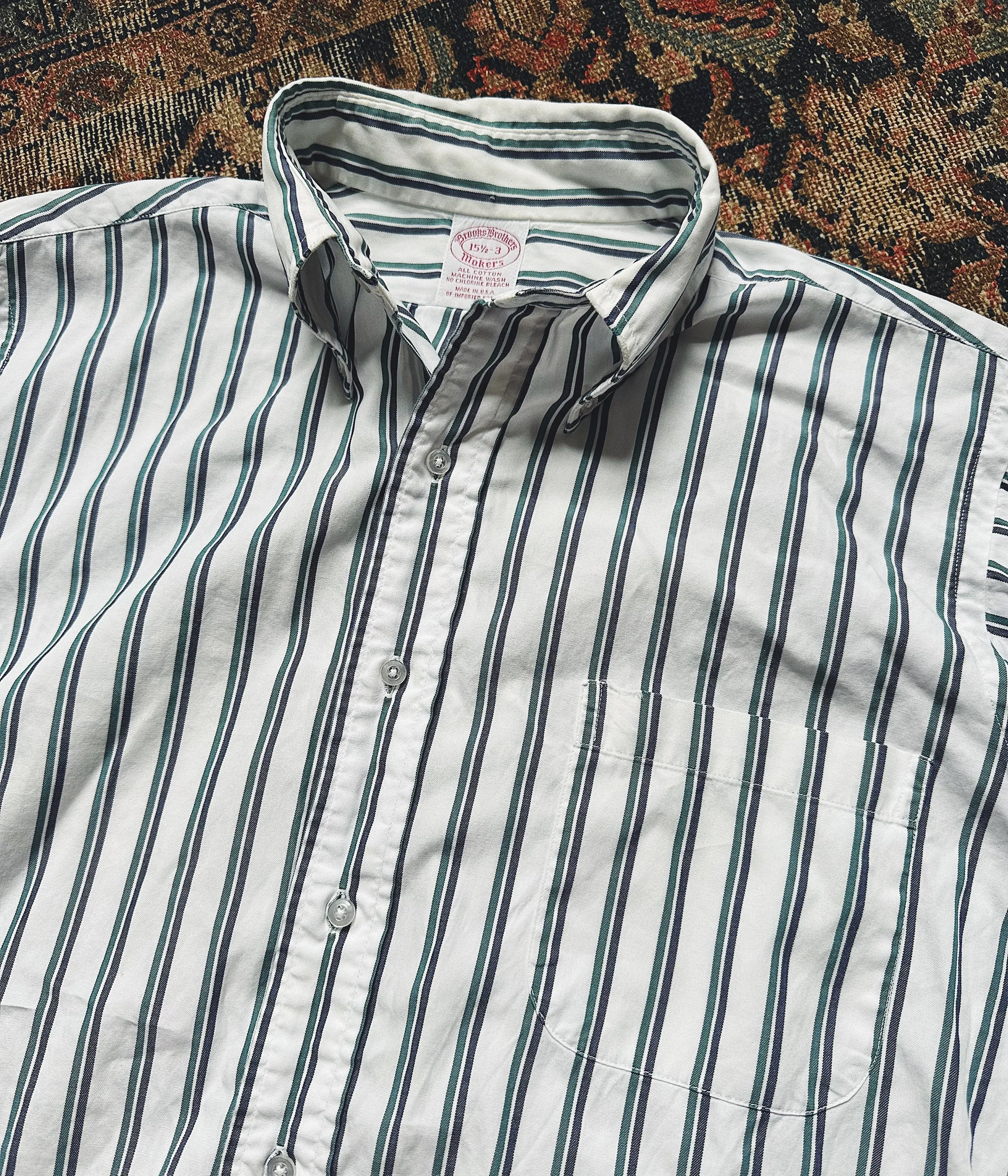 Vintage Brooks Brothers Oxford Cloth Button Down Shirt