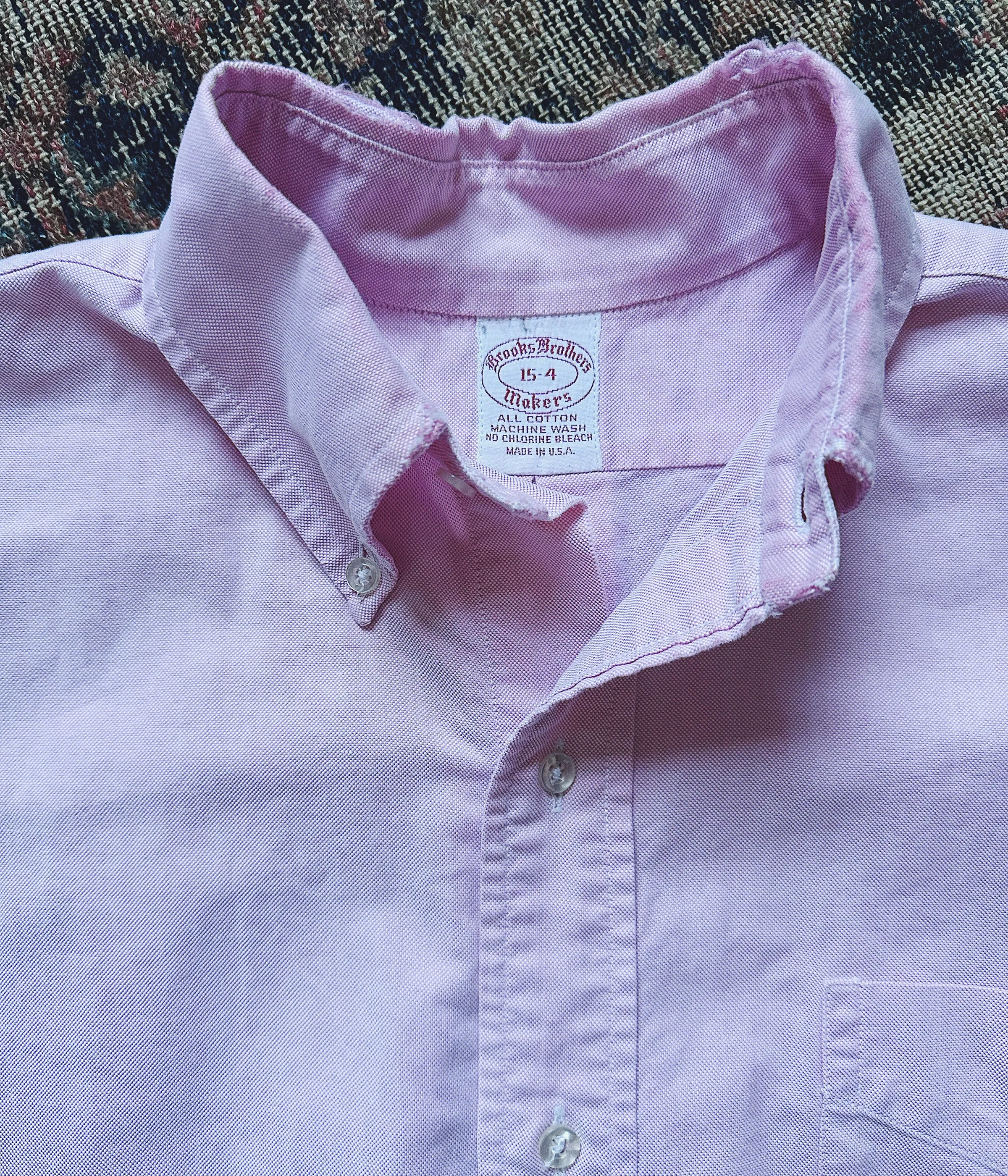 Vintage Brooks Brothers Oxford Cloth Shirt