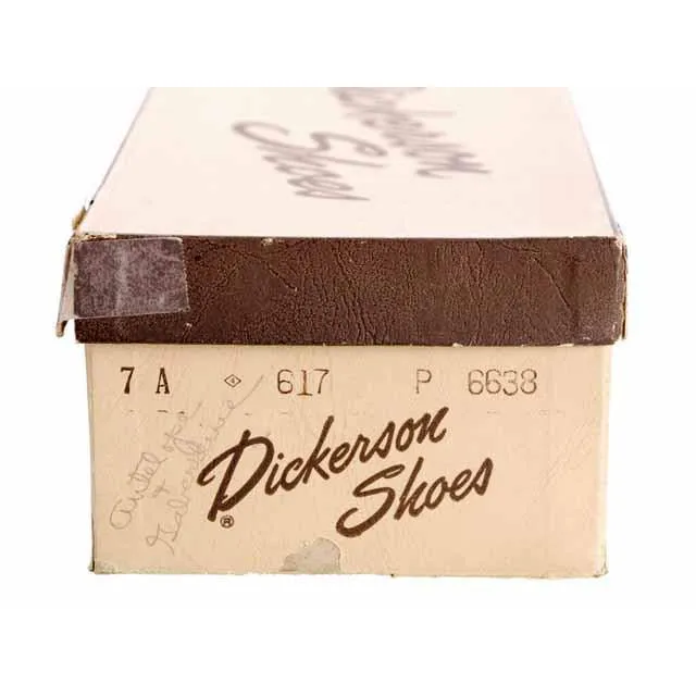 Vintage Womens Shoes Oxfords 1930s Black  Silk/Suede/Peeptoe Sz 7 Orig Box