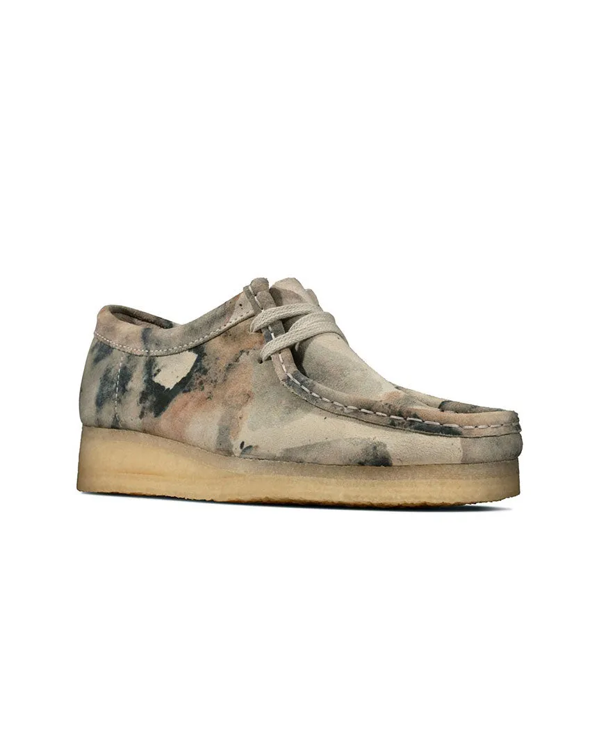 Wallabee Mens Originals Icon Off White Camoflage