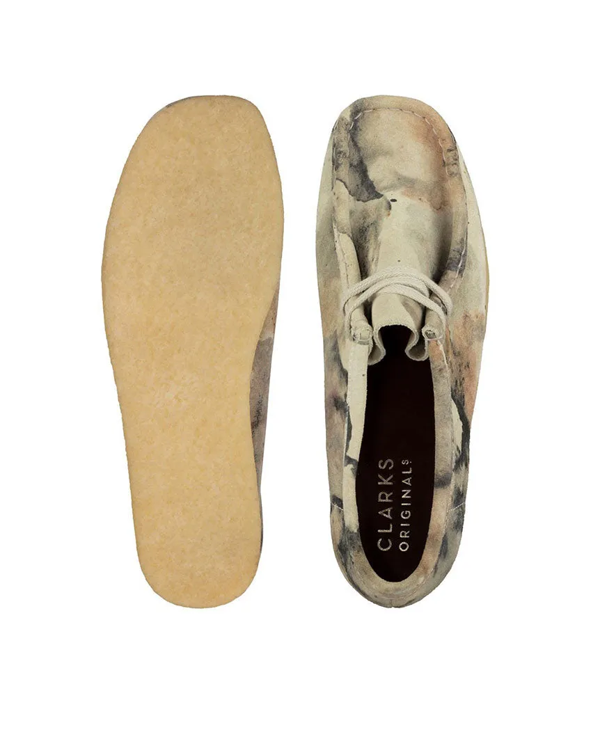 Wallabee Mens Originals Icon Off White Camoflage