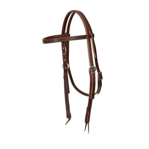 Weaver Deluxe Latigo Headstall WEA10-0266