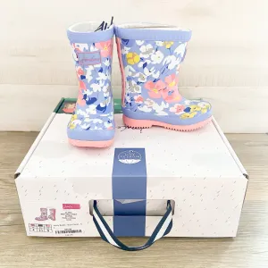 Welly Boots | Blue Floral