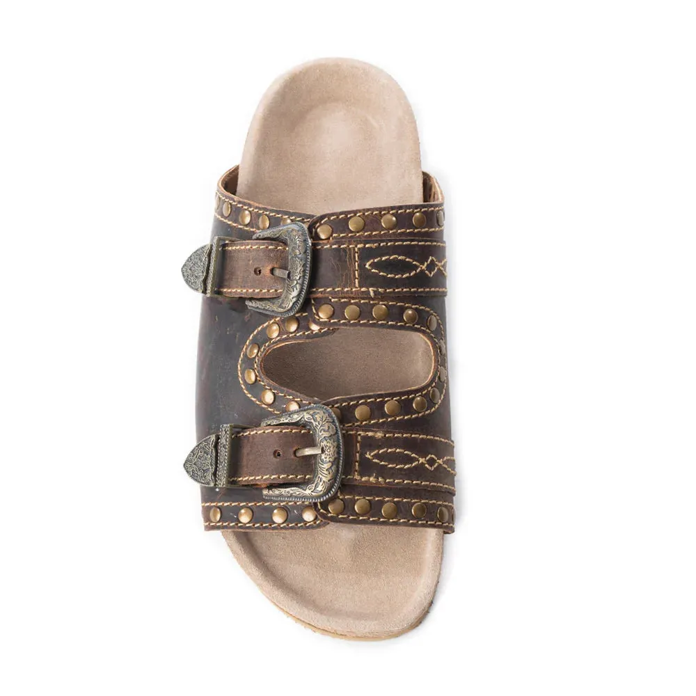 Western Sunset Sandals (Dark)