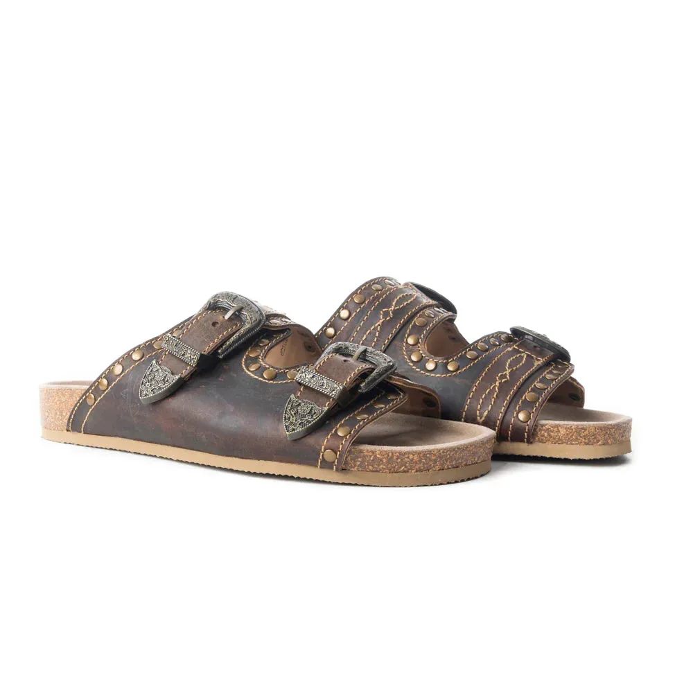 Western Sunset Sandals (Dark)