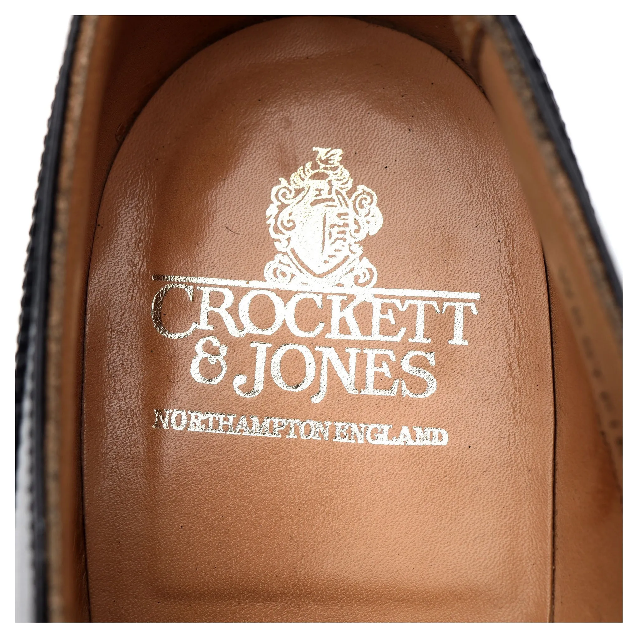 'Westfield' Black Leather Oxford Brogue UK 6.5 E