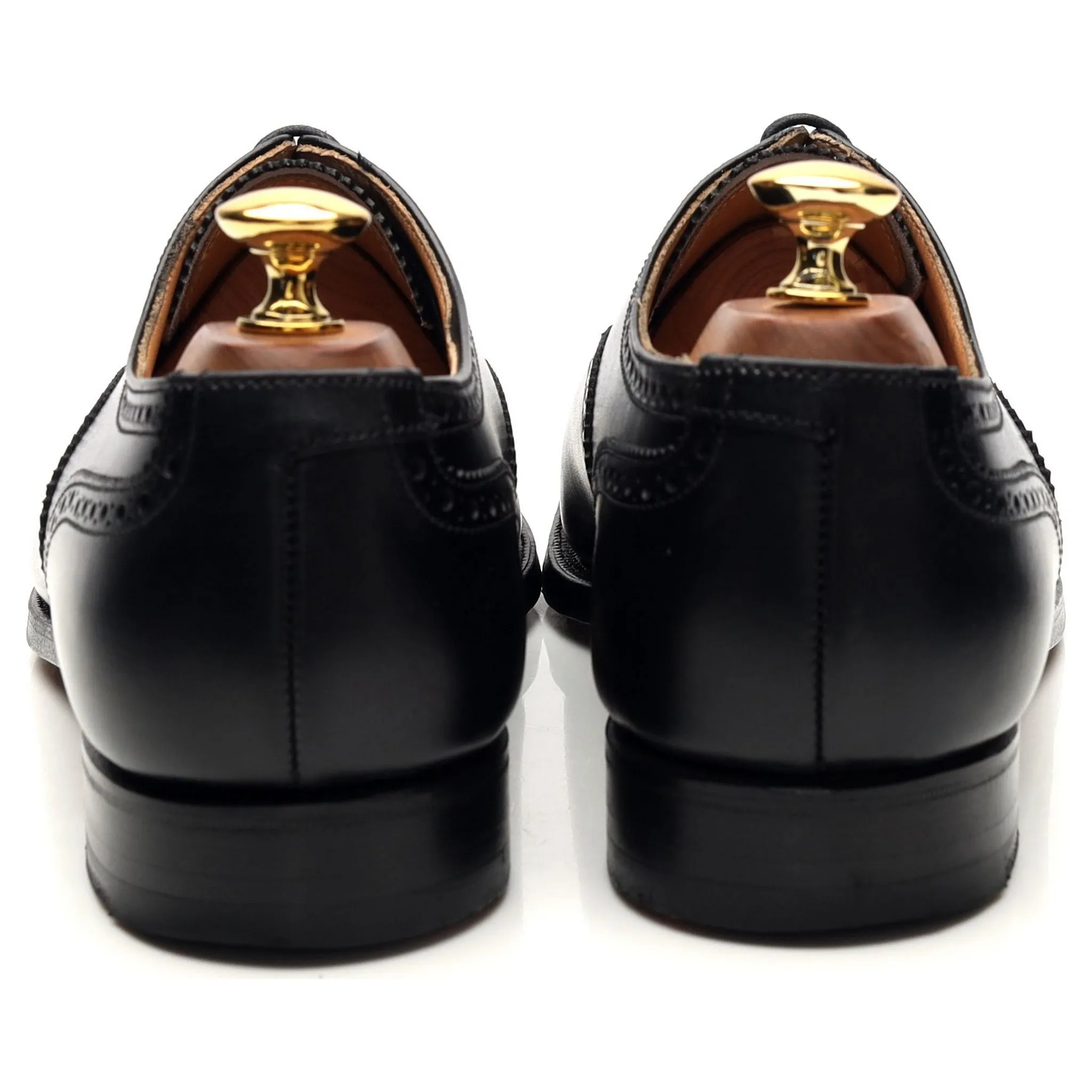 'Westfield' Black Leather Oxford Brogue UK 6.5 E