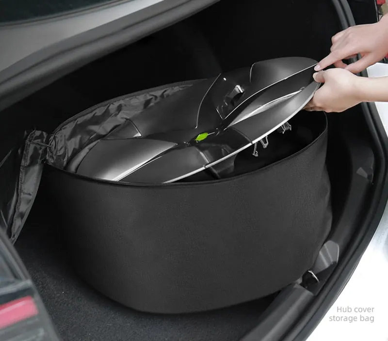 Wheel Hub Cover Storage Bag for Tesla Model 3