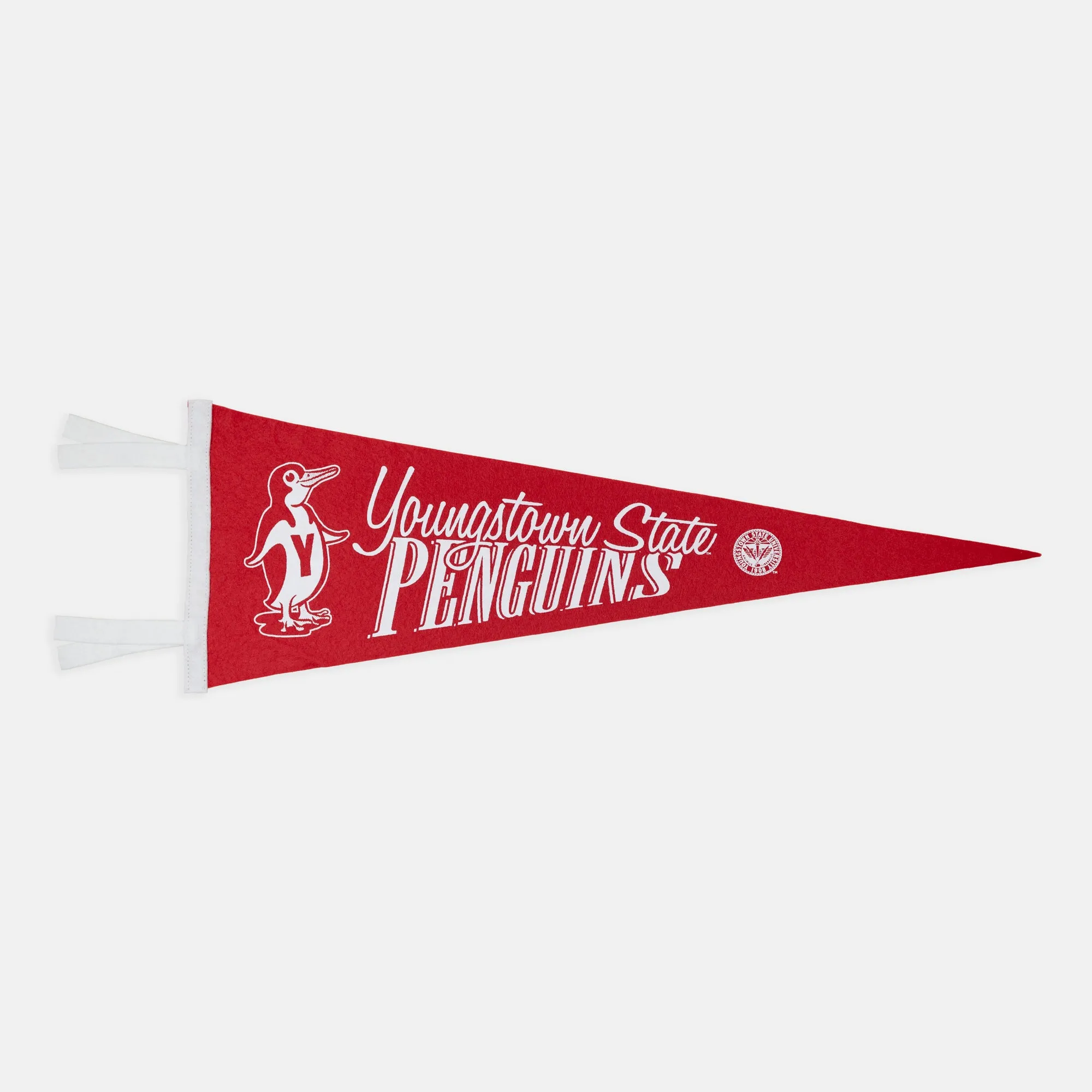 Youngstown State Vintage Penguins Logo Pennant